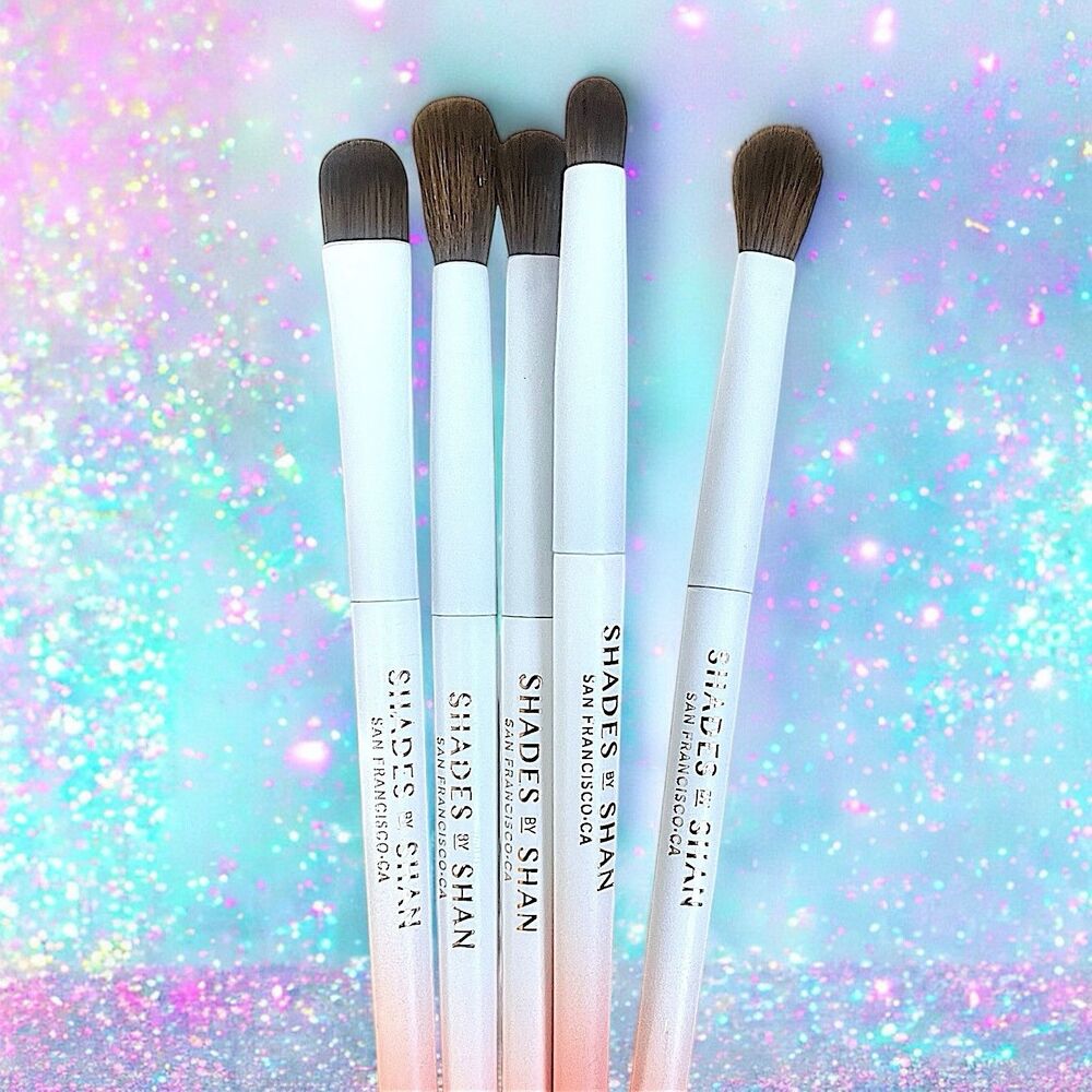 SHADES BY SHAN Brusth Set Collection Premium 5-piece Brush Set New In Package